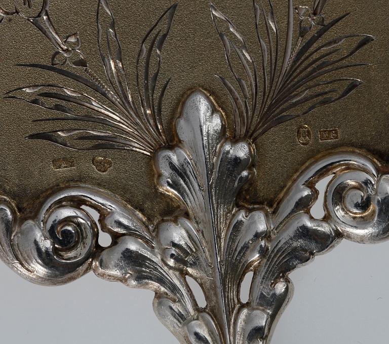 PARTI SILVER, 5 delar. Bl.a GAB och England. 1800-1900-tal.