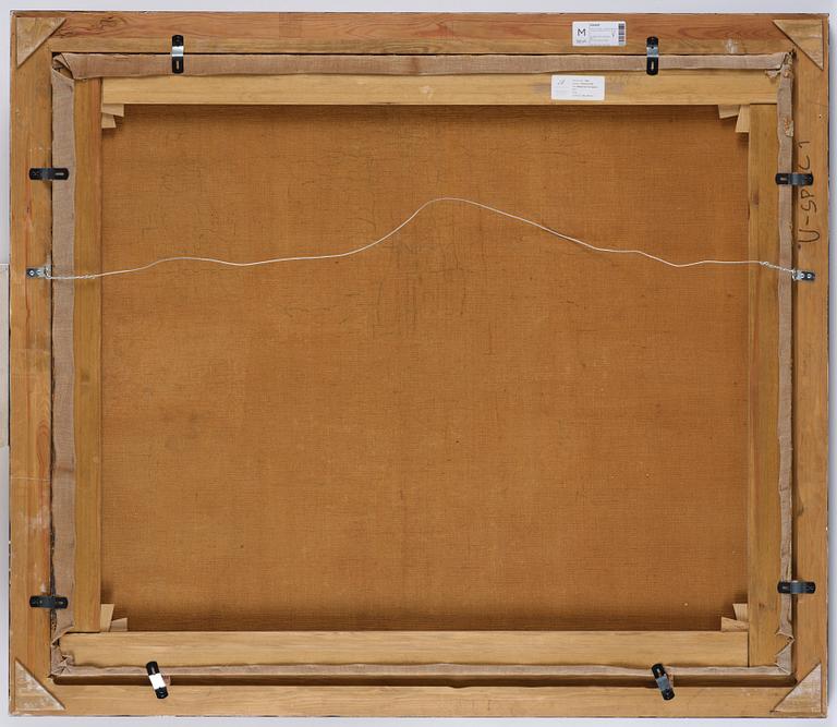 Axel Törneman, "Självporträtt med cigarett".