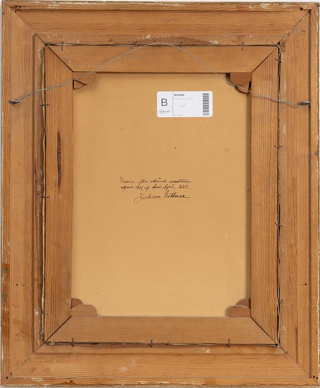 Okänd konstnär, Reading man.