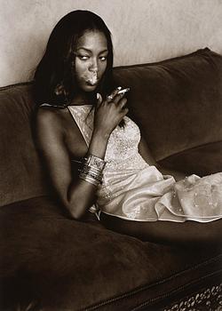 234. Albert Watson, "Naomi Campbell, Marrakech, 1998".