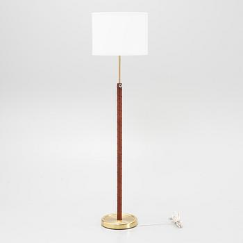 A brass floor lamp from Fagerhults, end of the 20th Century.