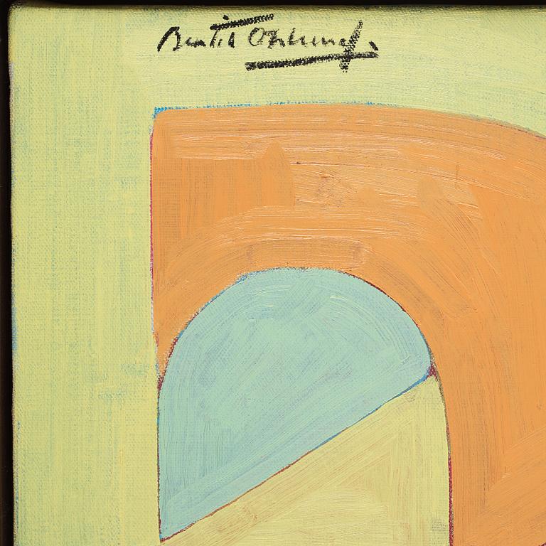 BERTIL ÖHLUND, oil on canvas, signed.
