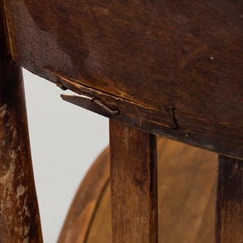 a set of four chairs, early 20th century.