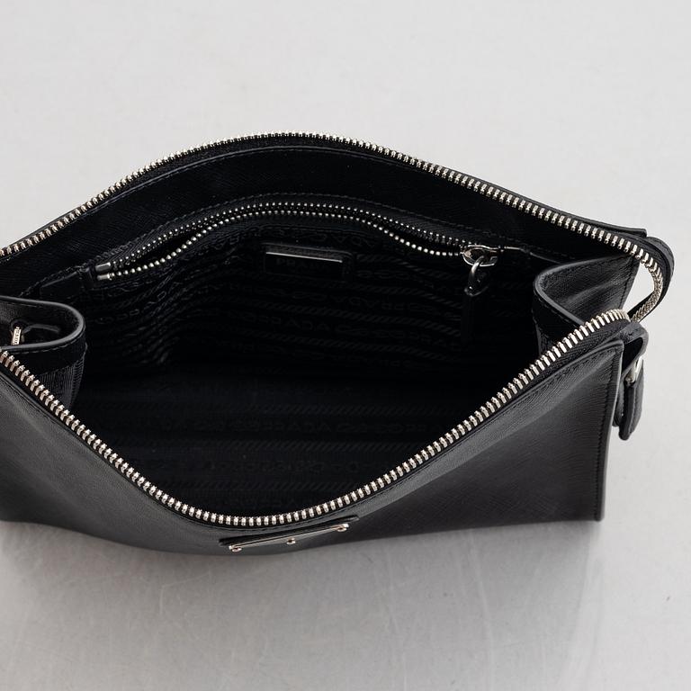 Prada, clutch.