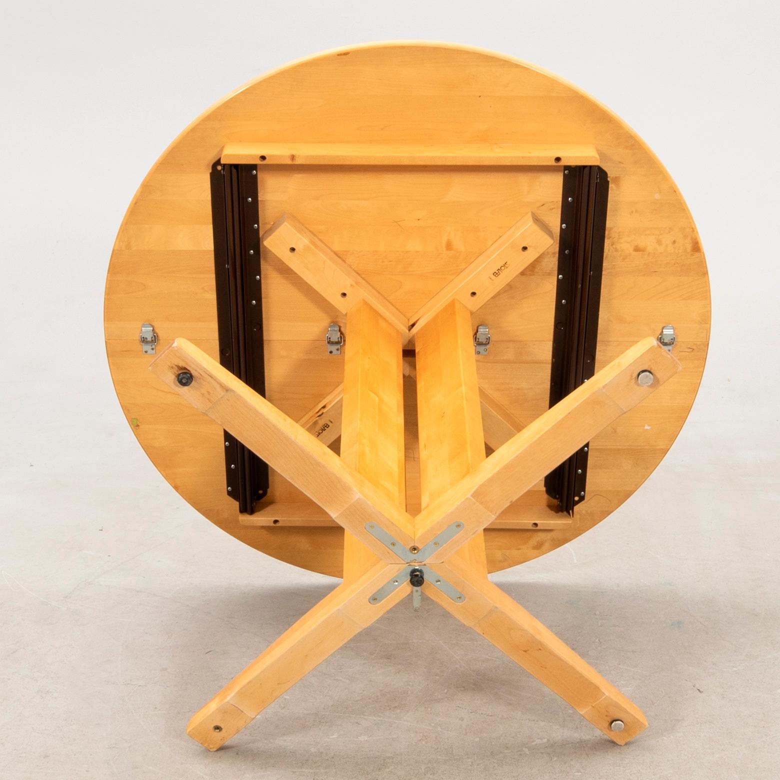 Yngve Ekström, matbord "Björka" Stolab sent 1900-tal.