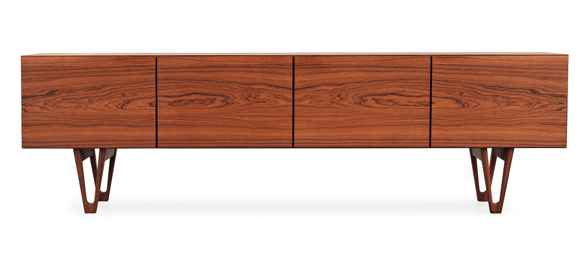 Ib Kofod-Larsen, a palisander sideboard, Säffle, Sweden 1960's.