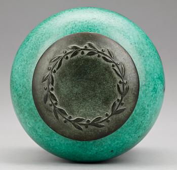 URNA, stengods, "Argenta", Wilhelm Kåge, Gustavsberg.