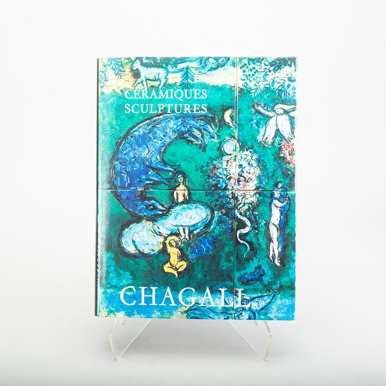 3 BOOKS, "Chagall - Le plafond de L'opera", "Chagall - Le Cirque D'Izis" and "Chagall - Ceramiques, Sculptures".