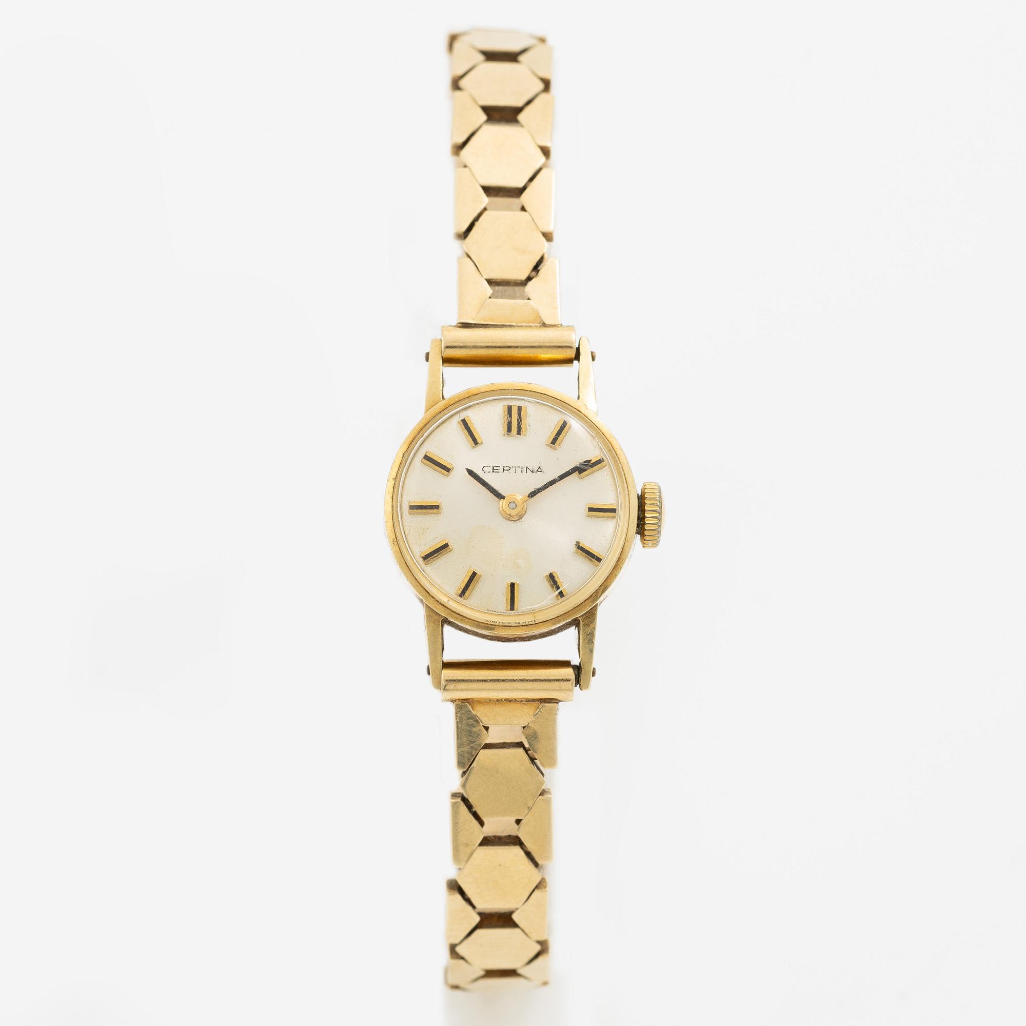 Certina, wristwatch, 16.5 mm.