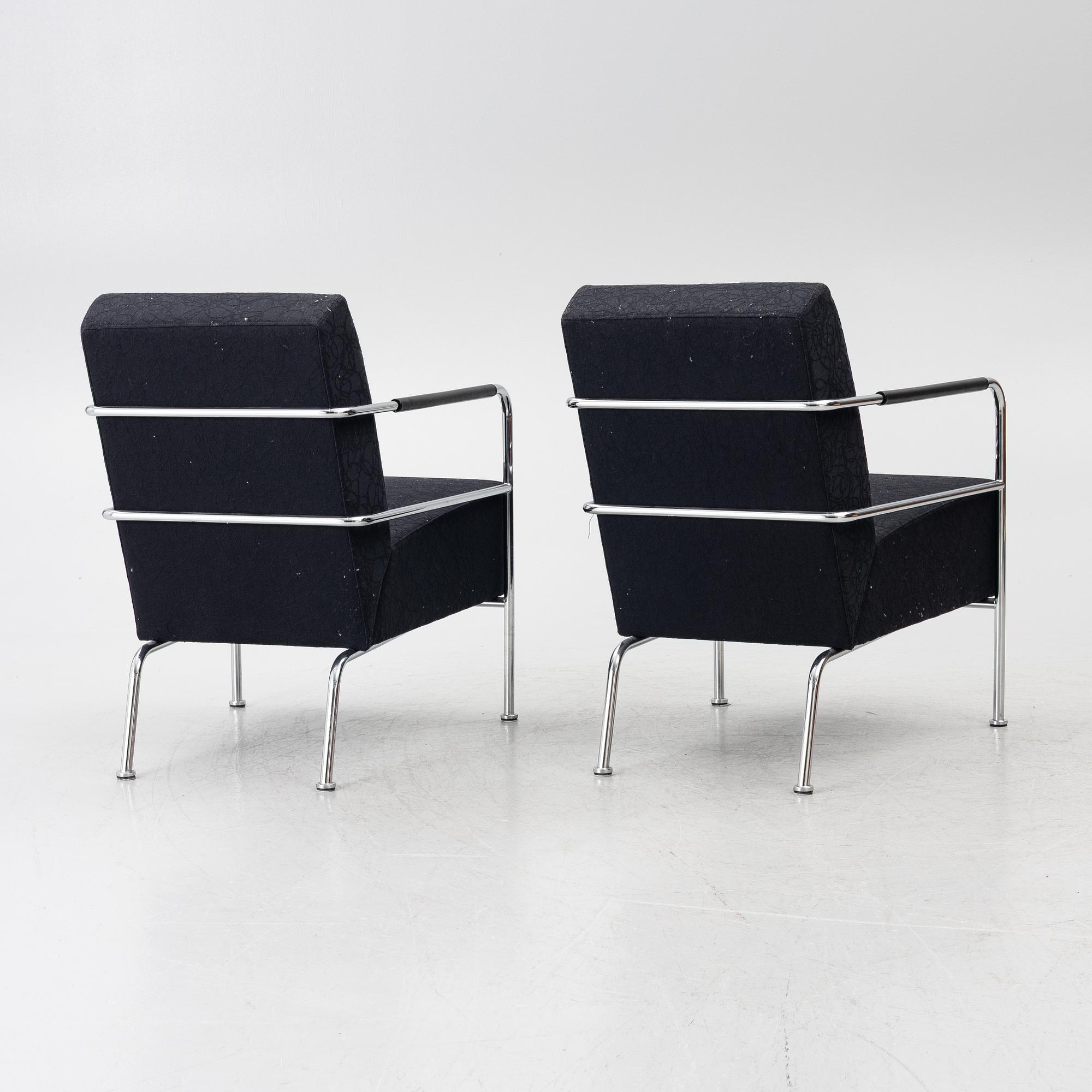 Gunilla Allard, Armchairs, a pair, "Cinema", Lammhults.