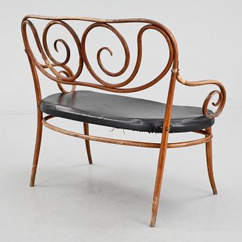 STOLAR, 4 st, samt SOFFA, D.G. Fischel Sohne samt Thonet, 1900-talets första hälft, Tyskland.