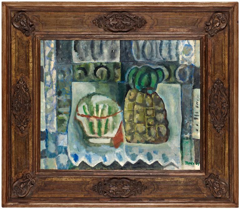 Francisco Borès, "Composition à l'ananas".
