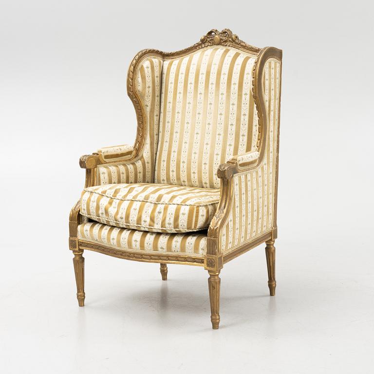 Bergère, Louis XVI-stil, 1900-talets första hälft.
