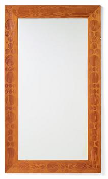 Erik Höglund, a mirror, Eriksmåla Glas, Sweden 1960-70s.