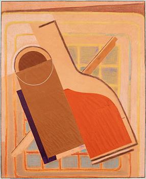 CO Hultén, collage and mixed media, signed and dated 1938.