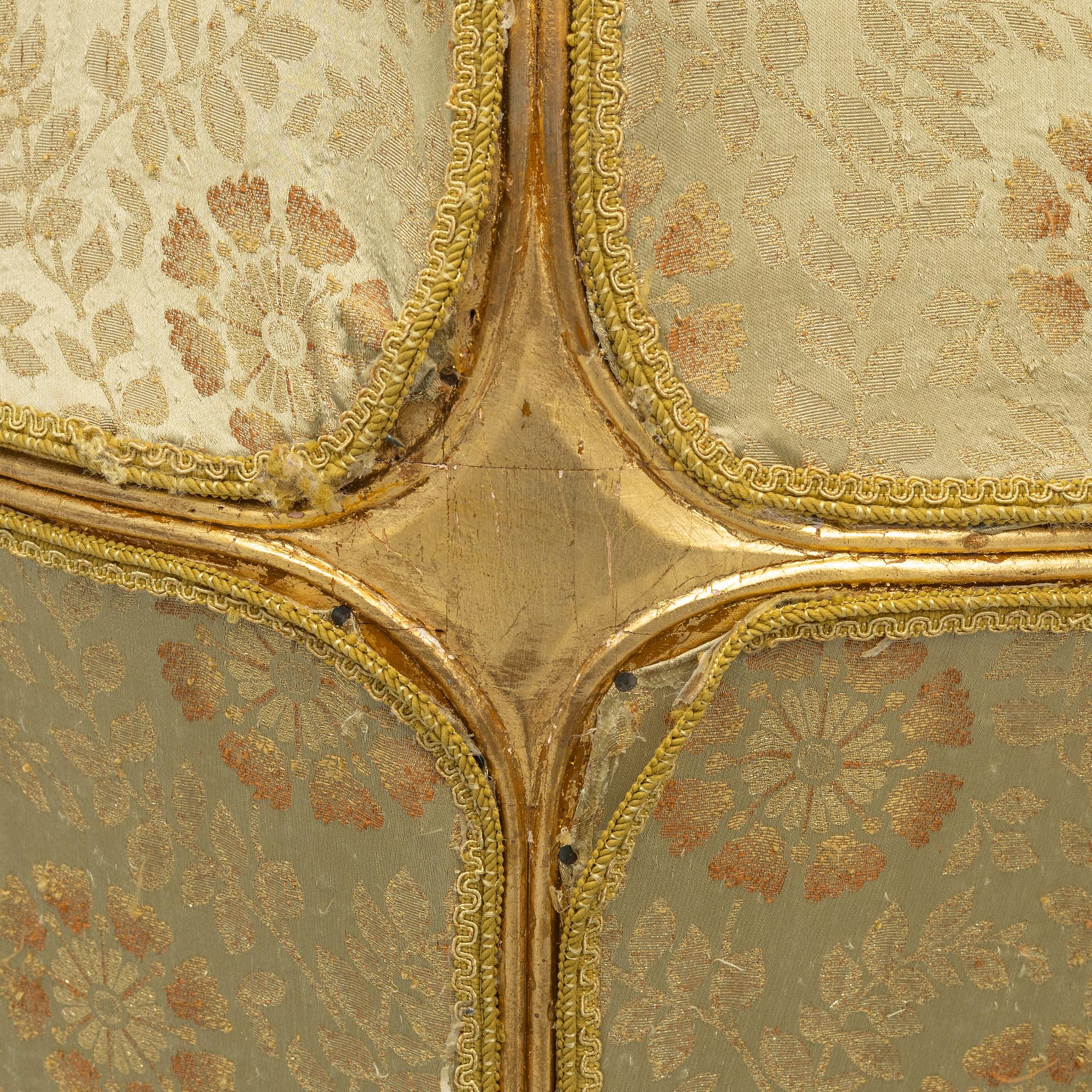 Throne chair, 20th century.