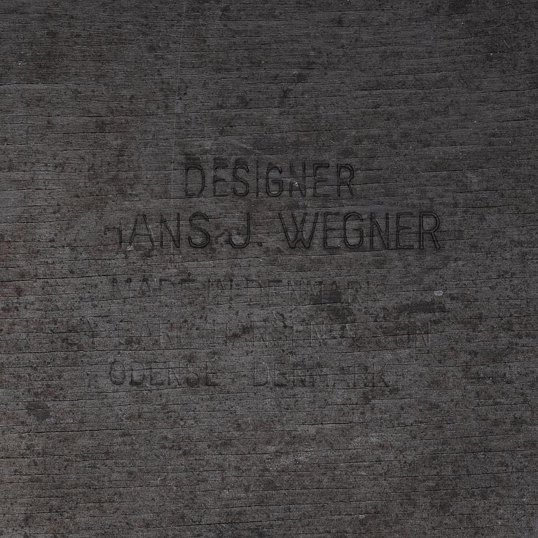 Hans J. Wegner, Armchair CH 35, Carl Hansen, Odense, Denmark.