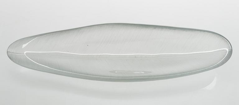 Tapio Wirkkala, taide-esine 3869, "Sulka" signeerattu Tapio Wirkkala Iittala -55.