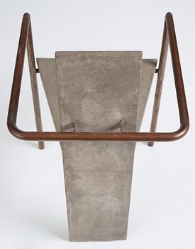 Jonas Bohlin, a 'Concrete' armchair, Källemo, Värnamo, Sweden post 1981.