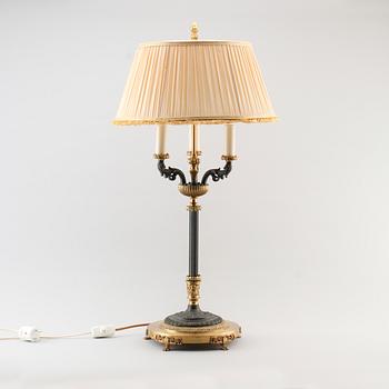BORDSLAMPA, empirestil, 1900-talets första hälft.
