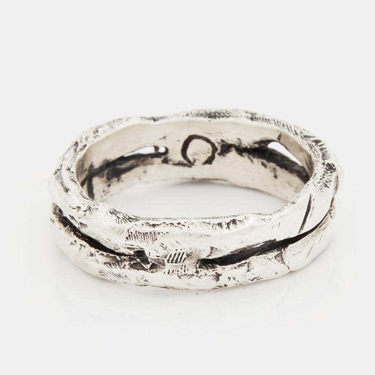 Tobias Wistisen, ring, silver.