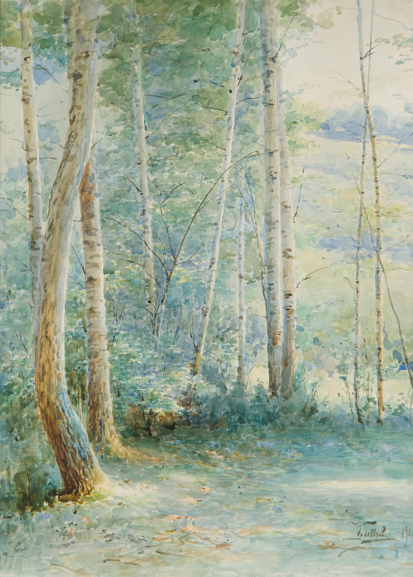 Ivan Lavrentevic Gorochov, Skogsdunge.