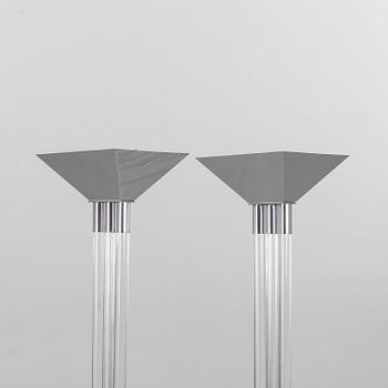 A PAIR OF FLOOR LIGHTS BY RELUX, ITALY 1980'S.