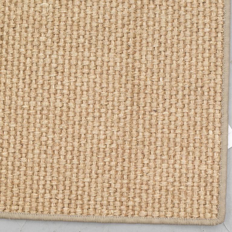 A CARPET, sisal, ca 248 x 249 cm.