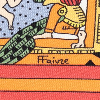 Hermès, scarf, "Astres et Soleils".