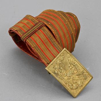 BÄLTE, för officer, Indian Wars, The Lilley-Ames Co, Columbus, Ohio, USA.