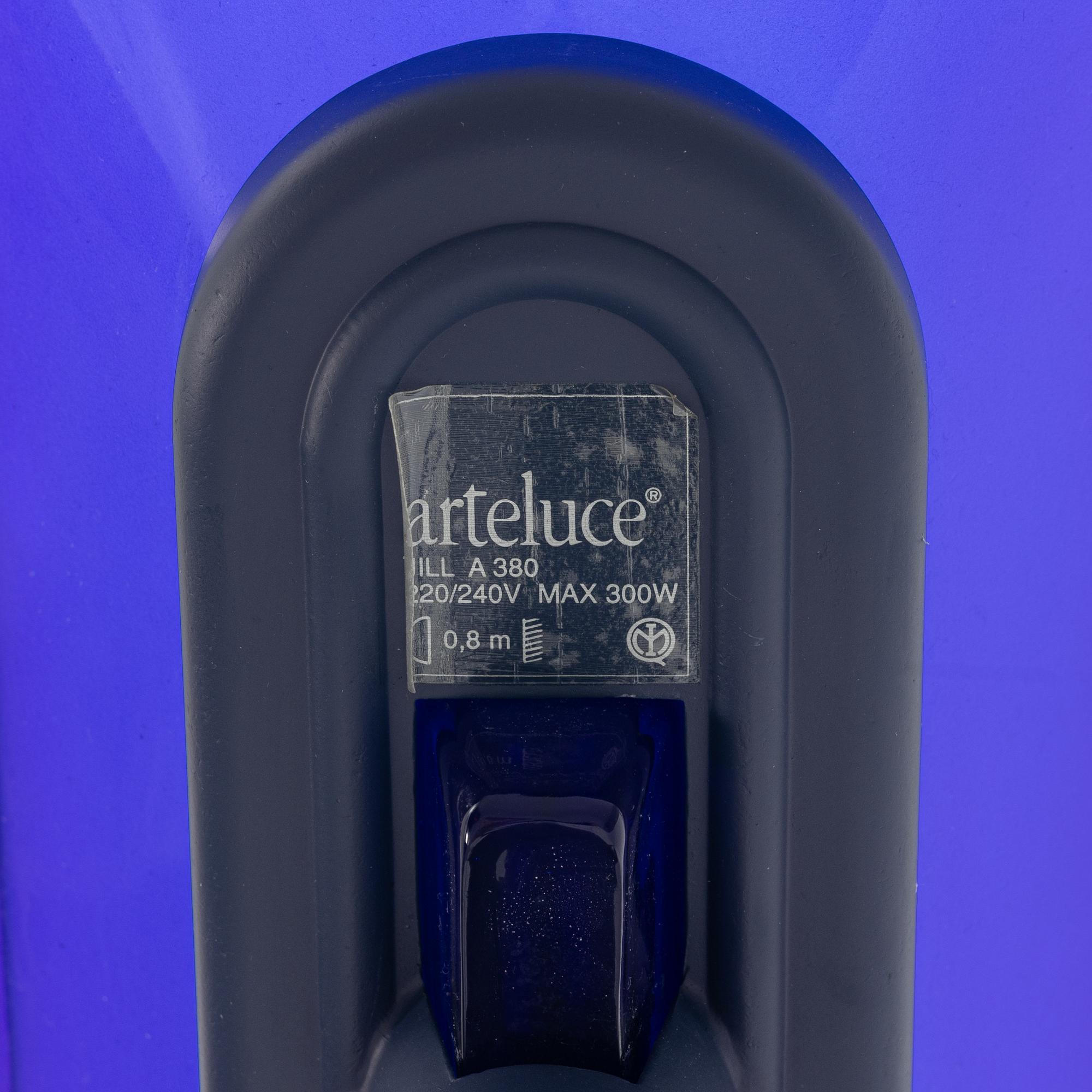 Perry King, Santiago Miranda & Gianluigi Arnald, golvlampor, ett par, "Jill", Arteluce, Italien.