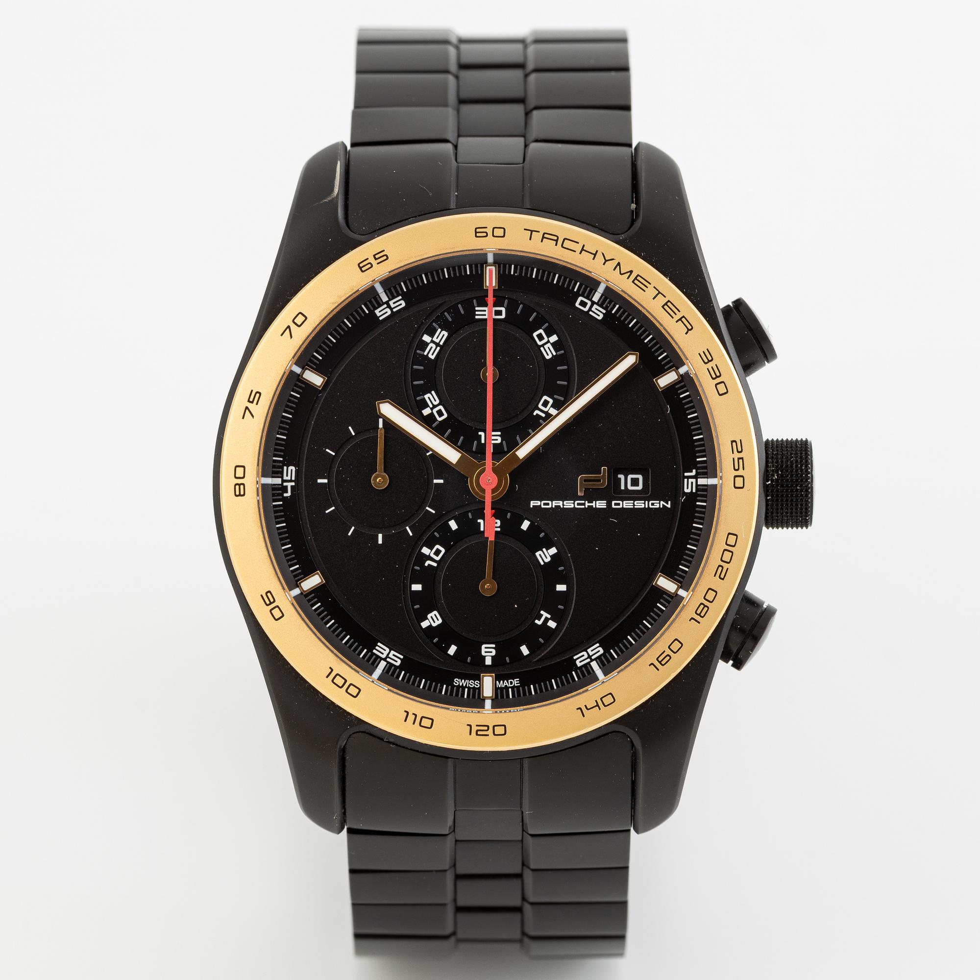 Porsche Design, Chronotimer Series 1, wristwatch, chronograph, 42 mm.