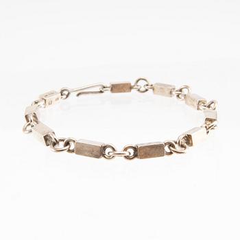 Wiwen Nilsson, sterling silver bracelet, Lund 1964.