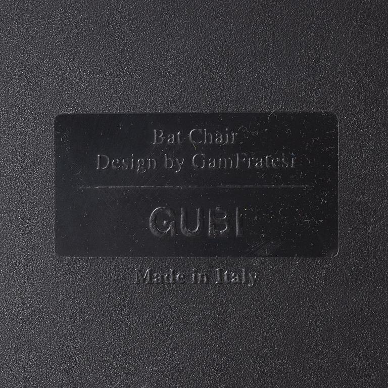 GamFratesi, five 'Bat' chairs, Gubi, Denmark.