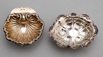 SALTKAR, 2 st, silver, Ryssland, 1800-tal.