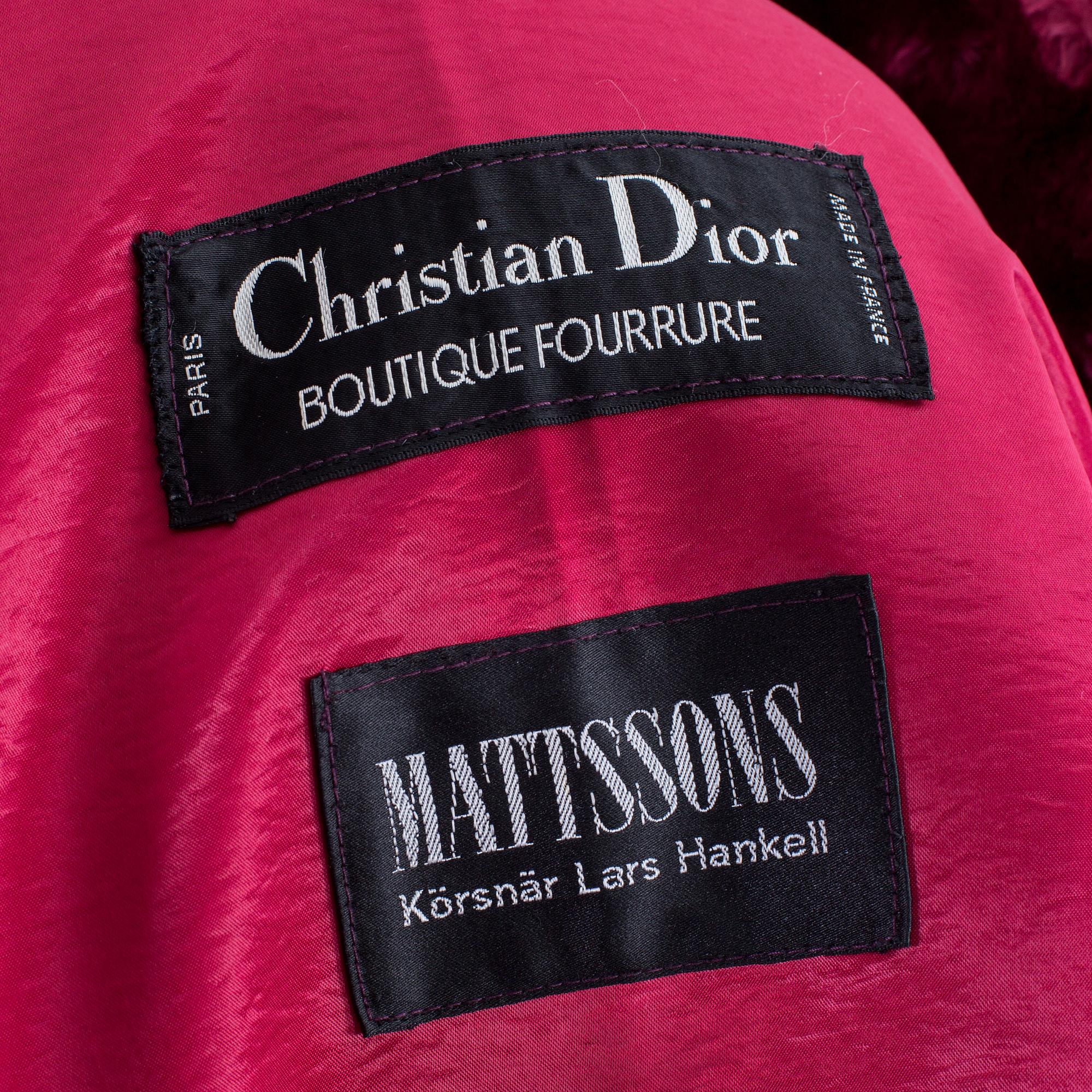 CHRISTIAN DIOR, jacket.