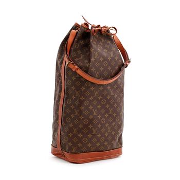 468. LOUIS VUITTTON, a mongram canvas, "Sac Woe xxl".