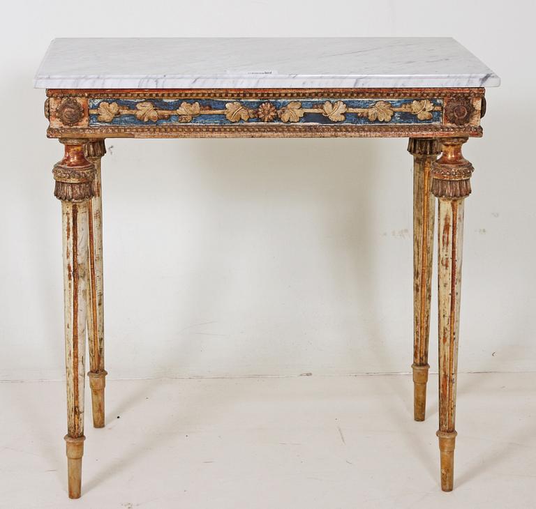 KONSOLBORD, gustavianskt, 1700/1800-tal.