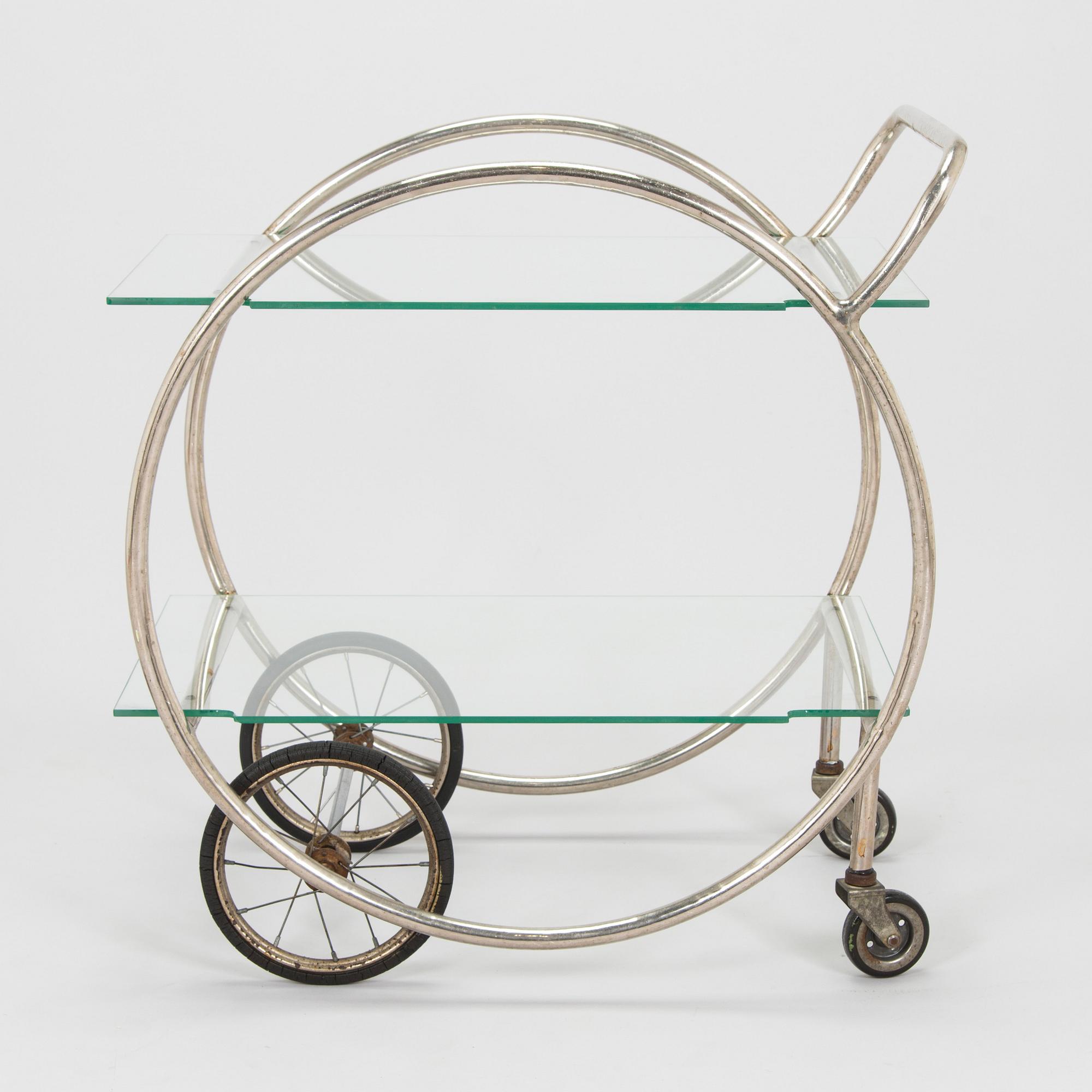 Serveringsvagn, modell VA 452, Heteka 1930-tal.