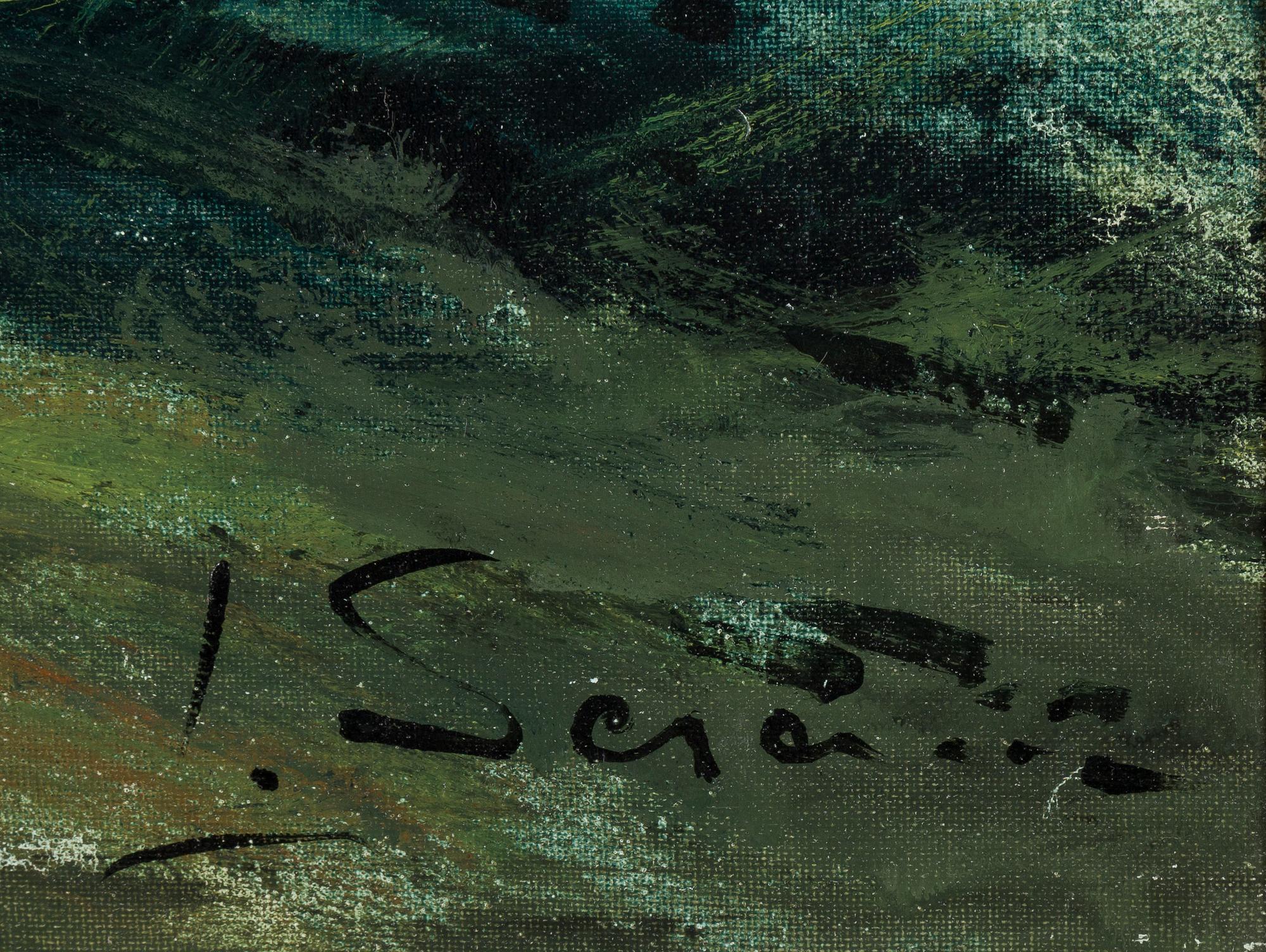 LILIANA (BRIANTE) SERENI,  olja på duk, sign.