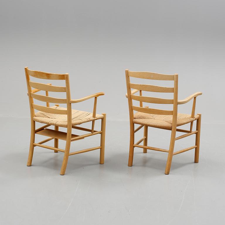 STOLAR, 5 st, "Kirkestolen", Kaare Klint, Fritz Hansen, 1900-talets andra hälft.