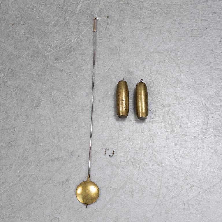 A Rococo longcase clock by Petter Ernst (Stockholm 1753-1784).