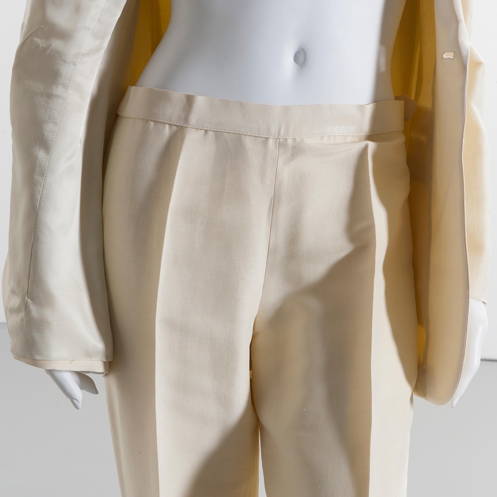 SUIT, Jean Paul Gaultier, two-pieces consisting of a jacket and pants.