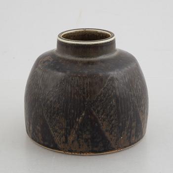 Carl-Harry Stålhane, a stoneware vase, Rörstrand Ateljé, 1960's.