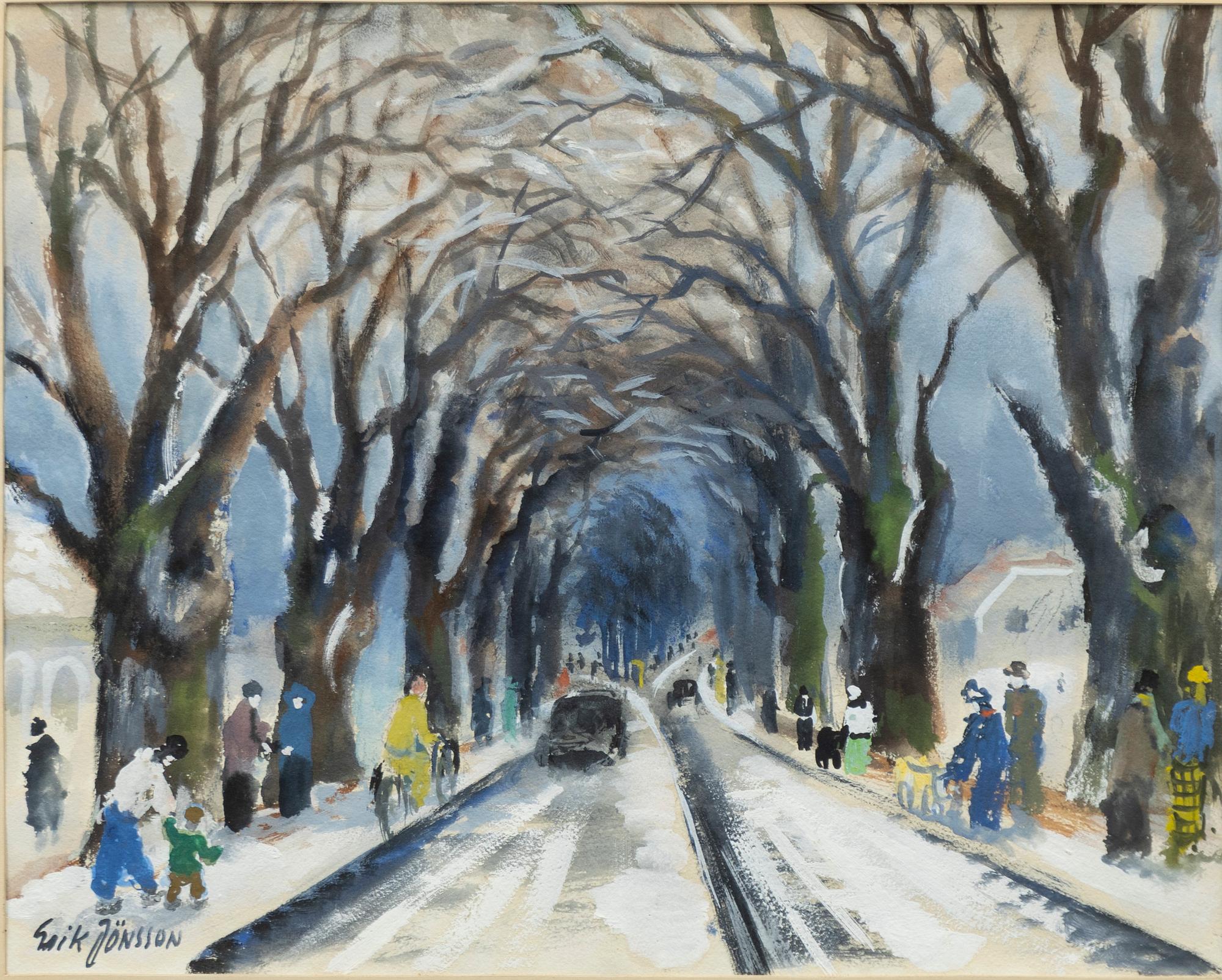 Erik Jönsson, "Allén, vinter".