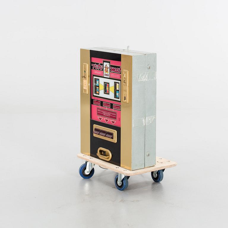 A GERMAN SLOT MACHINE "ROTOMAT JOKER" 1960-70'S.