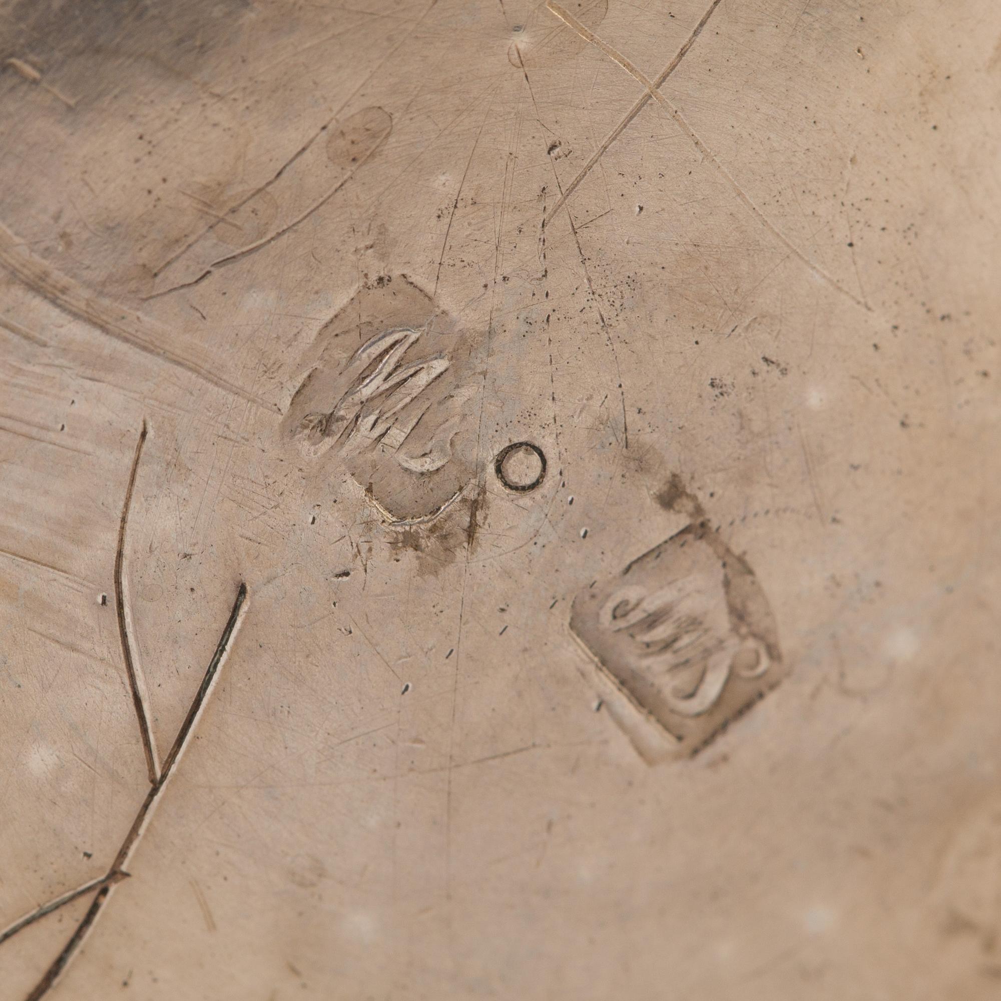 MARTIN SIMONIS,probably, Piteå, active 1756-9. A parcel gilt silver beaker.