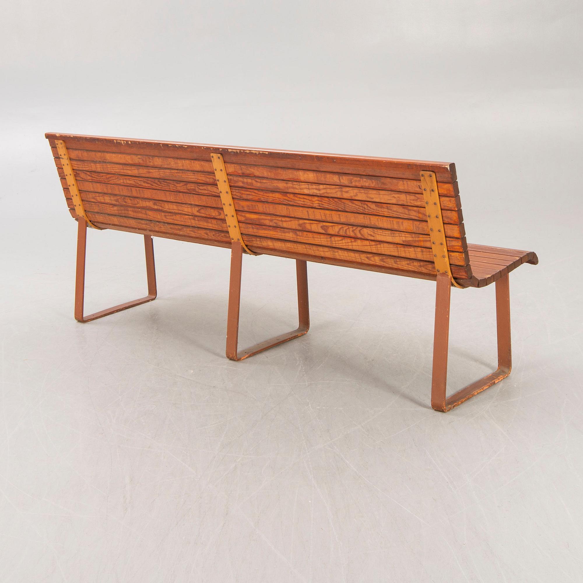 A wooden bench first half of the 20th century.
