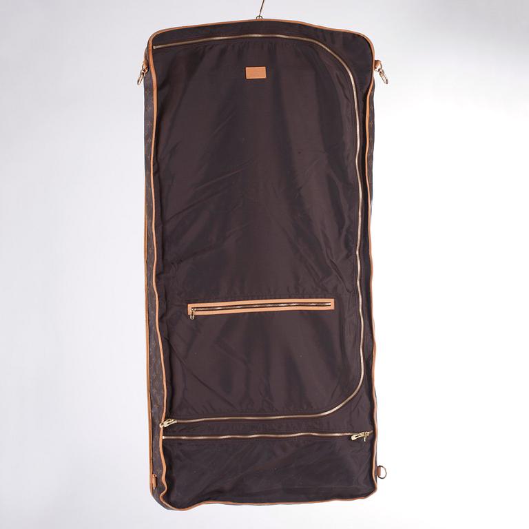 LOUIS VUITTON, a monogram canvas garment cover.
