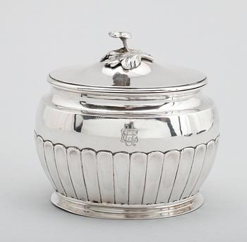 SOCKERSKRIN, silver, 1936. Vikt 411 g.